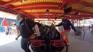 Tempesto at Busch Gardens Williamsburg RPOV w COASTERnet [upl. by Aliab]