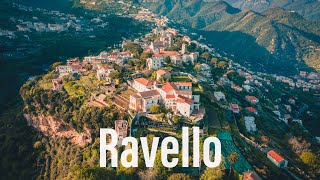 Ravello Italy 4k cinematic drone video [upl. by Aerdnwahs761]