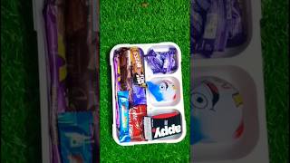 Dairy Milk Shots 5 Star Munch Perk Chocolate Cake Kinder Joy amp Apple Juice Lunch Box Ideas 🥰 😋 [upl. by Avin237]