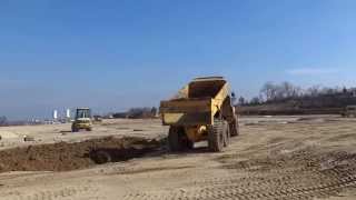 Cat 973D Laderaupe und Volvo A25F Dumper in Regensburg [upl. by Anitsud45]