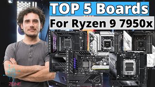 THE BEST MOTHERBOARDS FOR RYZEN 9 7950X TOP 5 [upl. by Esile]