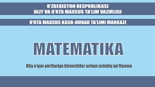 1Haqiqiy sonlar 13 EKUB va EKUK Samarqand matematika ilmnuri [upl. by Parnas246]