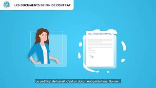 Les documents de fin de contrat  UNSA  SALARIÉ·E DU PARTICULIER EMPLOYEUR [upl. by Augusta114]