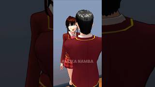 first kiss😝sakuraschoolsimulator sakura shorts [upl. by Annaed]