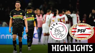 Highlights  Ajax  PSV [upl. by Wildermuth]