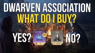 Dwarven Association  What do I buy Watcher of Realms [upl. by Thoer]