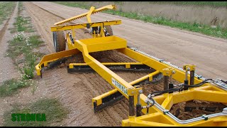 Tow Behind Road Grader for LooseMaterial Roads [upl. by Akcirre]