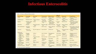 Infectious Enterocolitis [upl. by Daveen782]