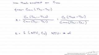 NTU Effectiveness Method [upl. by Tavis]