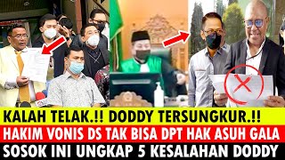 BARU SAJA DODDY KALAH TELAK HAKIM VONIS DS TAK BISA DPT HAK ASUH GALA KARENA 5 HAL INI  FAISAL [upl. by Jolie]