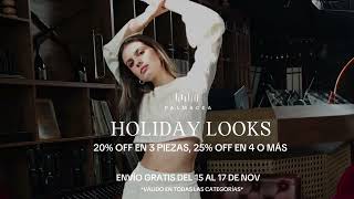 HOLIDAY LOOKS ENVÍO GRATIS [upl. by Eidoc593]