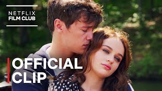 Joey King amp Kyle Allen Kiss  Official Clip  The In Between  Netflix [upl. by Narret472]