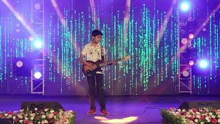 Mandara Cheppundo in Guitar  Abhay Sushanth  Confident Atik Onam Fest 2024 [upl. by Enohs854]