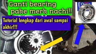 Cara ganti bearing as pully Mio sporty yang benar dan aman pemula pasti bisa aspully mio [upl. by Prentice224]