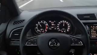 Skoda Fabia 2018 10 TSI Monte Carlo  consumption on 130 kmh [upl. by Service555]