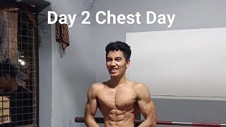 Winter Bulk Day 2Chest and Triceps [upl. by Pontius]