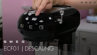 How to Descale your Machine  Smeg ECF01 [upl. by Mercier]