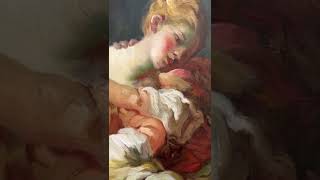 Mother Kiss by JeanHonore Fragonard  Museum Quality Art Reproduction by Hand [upl. by Ahsinev636]