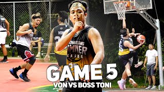 DIKDIKAN SA LIGA  NAG INIT SI VON  Team Von vs Team BossToni  BG SUMMER LEAGUE [upl. by Cressida71]