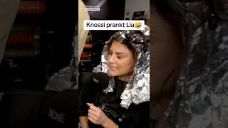 Knossi prankt Lia🤴😂 knossi lia prank lustig shorts [upl. by Ilbert]