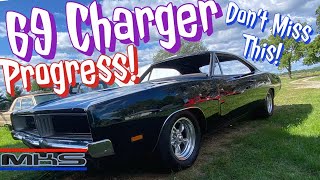 Making HUGE Progress On The 69 Charger [upl. by Enialed]