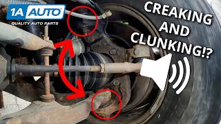 Is It Safe to Drive Fix Loud Creaking and Clunking Noises from Your Car or Trucks Suspension [upl. by Ewart]