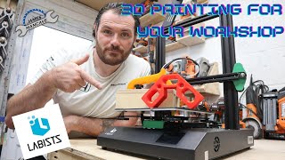 Getting Started In 3D Printing Can Help You In Your WorkshopFeaturing the Labists ET4 woodshop [upl. by Hcone685]