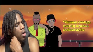 REACTION VID quotSharma Boy ft Qare The Mask  Kuxumee Saaxibquot [upl. by Bern837]