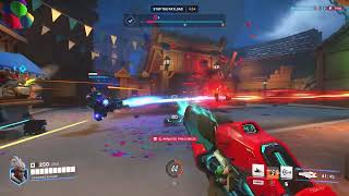 Overwatch2 Sojourn gameplay Blizzard World no commentary [upl. by Itraa940]