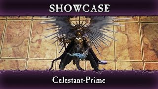 Showcase Stormcast Eternal Celestant Prime  Warhammer Age of Sigmar [upl. by Ricoriki]