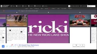 The Ricki Lake Show Closed Captioning Message 2013 [upl. by Odnamra]