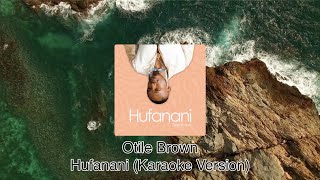 Otile Brown  Hafanani Karaoke Version [upl. by Evars]