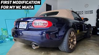 First Mod for My NC Miata Goodwin Super Q Exhaust Upgrade [upl. by Watts585]