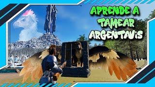 TAMEO Y TRAMPA PARA ARGENTAVIS ARK ASCENDED [upl. by Oirad]