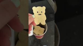 POM BEAR PRINGLES EXIST 🐻 satisfying cute food snacks kawaii yummy [upl. by Suhpesoj336]