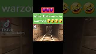 When Batman is in warzone 😂😂 warzone cod mw3 memes [upl. by Fillander]