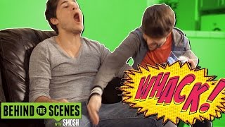 IAN BREAKS ANTHONYS BALLS BTS [upl. by Albemarle491]