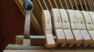 How NOT to Repair Piano Hammer Shanks [upl. by Ahsyekal]