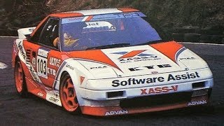 Toyota MR2 ADVAN AW11  220Hp620Kg Gymkhana Monster  Rare Footage [upl. by Alleon164]