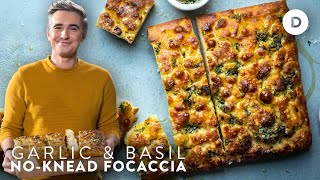 The NO KNEAD BREAD you have to make EASY Focaccia Recipe [upl. by Anohsal]