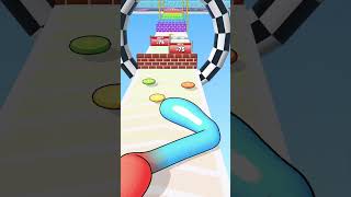 Snake Worm Run Game 3 shorts snakegame snakerun [upl. by Obara]