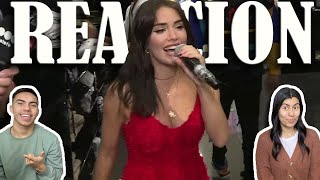 MEXICANOS REACCIONAN II LALI canta en vivo en Melbourne [upl. by Sams976]