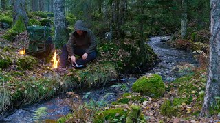 5 Days Bushcraft and Camping in the Wilderness [upl. by Leavelle]