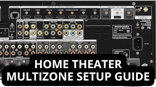 Home Theater Complete Multi Zone Zone2 How To Setup [upl. by Buff374]