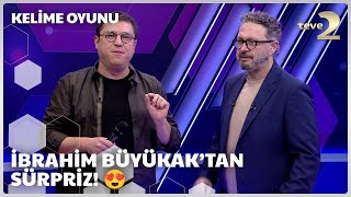 İbrahim Büyükak’tan Sürpriz  Kelime Oyunu [upl. by Jahncke]