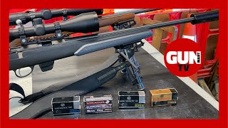 GUN TEST Ruger M7722 versus Tikka T1x [upl. by Nnyllaf]