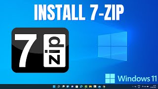 How to Install 7Zip on Windows 11 [upl. by Belloir]