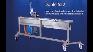 Dohle 622 chain stitch machine [upl. by Nolek]