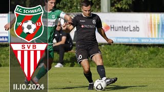 FC Schwaig vsSV Bruckmühl 11102024 Landesliga Südost 2425 [upl. by Namsaj]