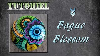 Tuto FimoPolymère bague Blossom [upl. by Humberto]